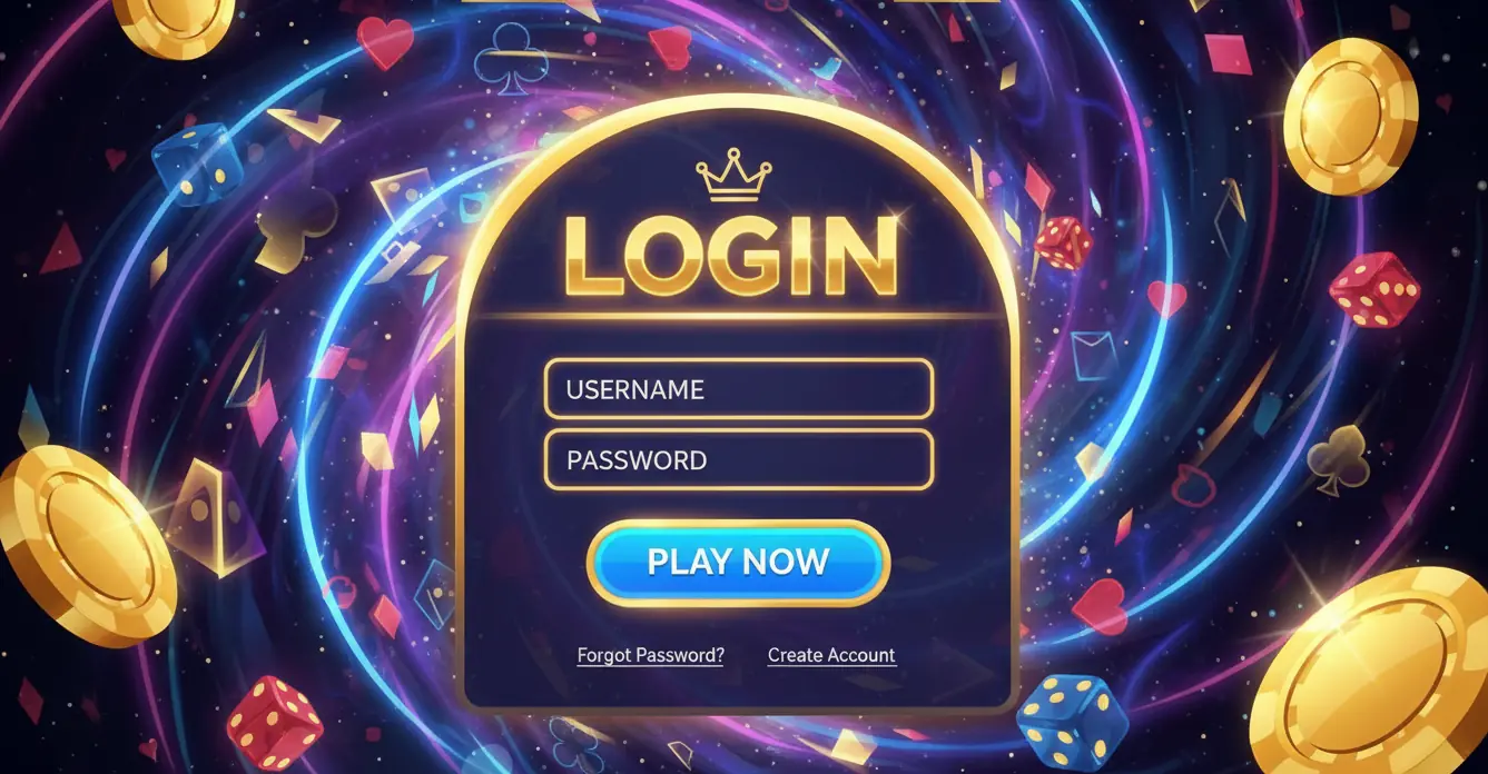 Golden Star casino sign in